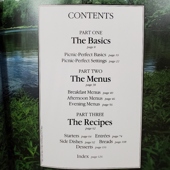 Picnics Book A Running Press Friedman Publishing Group Marilyn Myers NWT Vintage - Picture 6 of 12